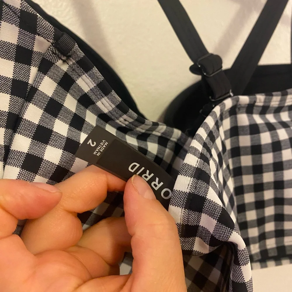 Torrid pinup black bikini top - Picture 3 of 6